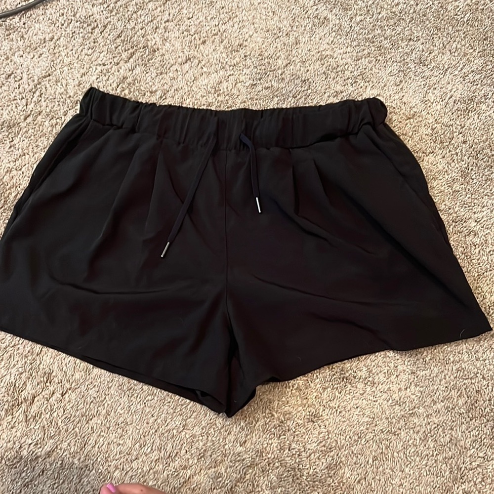 Halara High Waisted Drawsting Side Pocket Shorts